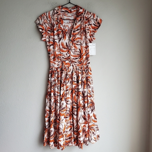 Bernie Dexter Kelly in Palm Tree size S NWT - Picture 1 of 5